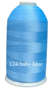 Baby Blue Nylon Thread - 10,000 yds