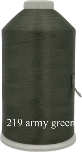 Army Green Wooly Nylon Thread - 10,000 yds
