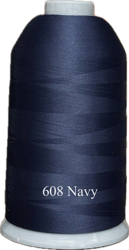 Navy Wooly Nylon Thread - 10,000 yds