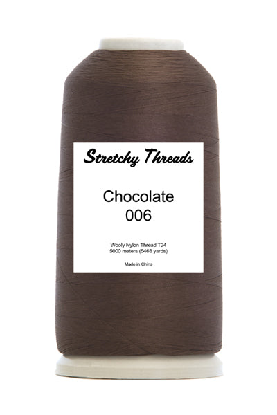 Chocolate Wooly Nylon Thread